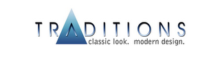 TRADITIONS CLASSIC LOOK. MODERN DESIGN. logo