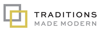 TRADITIONS MADE MODERN logo
