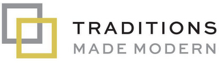 TRADITIONS MADE MODERN logo