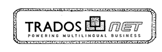 TRADOS NET POWERING MULTILINGUAL BUSINESS logo