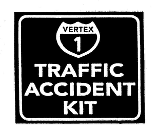 TRAFFIC ACCIDENT KIT VERTEX 1 logo
