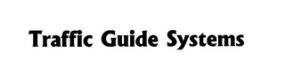 TRAFFIC GUIDE SYSTEMS logo