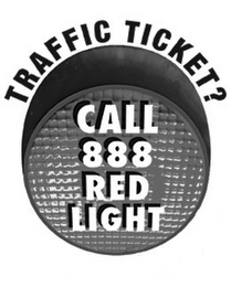 TRAFFIC TICKET? CALL 888 RED LIGHT logo