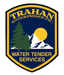 TRAHAN ENTERPRISES INC. WATER TENDER SERVICES logo