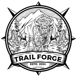 TRAIL FORGE ESTD. 2024 logo