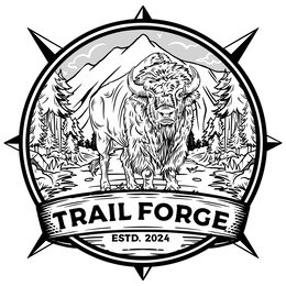 TRAIL FORGE ESTD.2024 logo