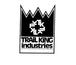 TRAIL KING INDUSTRIES TK logo
