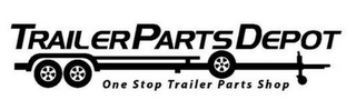 TRAILER PARTS DEPOT ONE STOP TRAILER PARTS SHOP logo