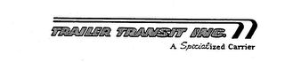 TRAILER TRANSIT INC. A SPECIALIZED CARRIER logo