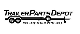 TRAILERPARTSDEPOT ONE STOP TRAILER PARTS SHOP logo