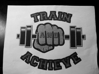 TRAIN AND ACHIEVE logo