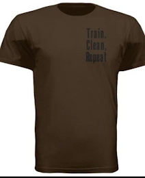 TRAIN. CLEAN. REPEAT! logo