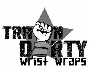 TRAIN DIRTY WRIST WRAPS logo