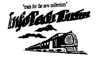 "TRAIN FOR THE NEW MILLENIUM" INFOTECH TRAIN logo