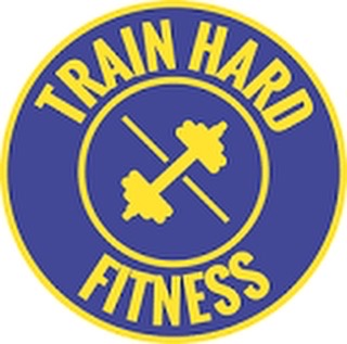 TRAIN HARD FITNESS logo