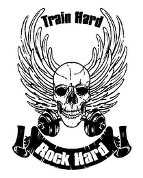 TRAIN HARD ROCK HARD logo