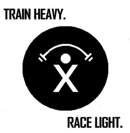 TRAIN HEAVY. RACE LIGHT. logo