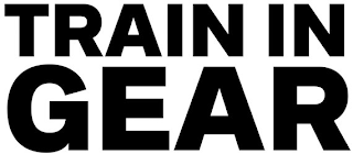 TRAIN IN GEAR logo