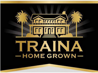 TRAINA HOME GROWN logo