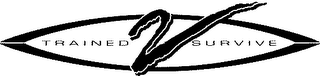 TRAINED 2 SURVIVE logo