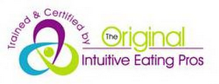 TRAINED & CERTIFIED BY THE ORIGINAL INTUITIVE EATING PROS logo