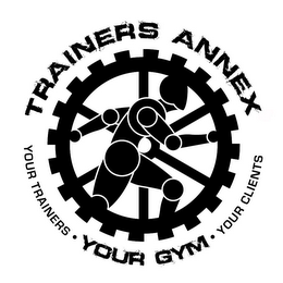 TRAINERS ANNEX YOUR TRAINERS · YOUR GYM · YOUR CLIENTS logo
