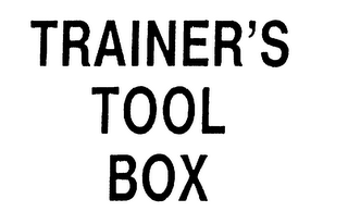 TRAINER'S TOOL BOX logo