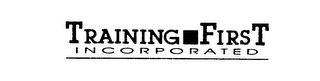 TRAINING FIRST INCORPORATED logo