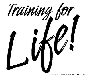 TRAINING FOR LIFE! logo