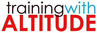 TRAINING WITH ALTITUDE logo