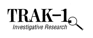 TRAK-1. INVESTIGATIVE RESEARCH logo