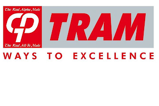 TRAM WAYS TO EXCELLENCE THE REAL ALPHA MALE 7 THE REAL ALL-FE MALE logo