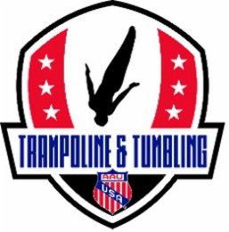 TRAMPOLINE & TUMBLING AAU USA logo