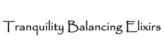 TRANQUILITY BALANCING ELIXIRS logo