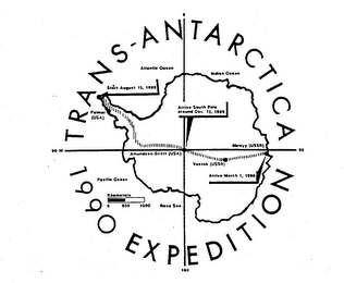 TRANS-ANTARCTICA 1990 EXPEDITION logo