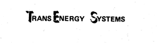 TRANS ENERGY SYSTEMS logo