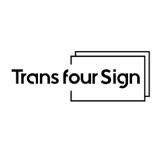 TRANS FOUR SIGN logo
