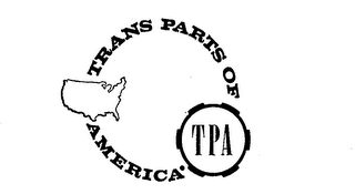 TRANS PARTS OF AMERICA TPA logo