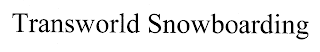 TRANS SNOWBOARDING logo