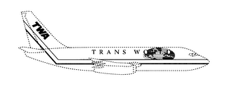 TRANS WORLD TWA logo