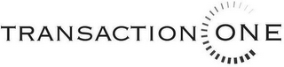 TRANSACTION ONE logo