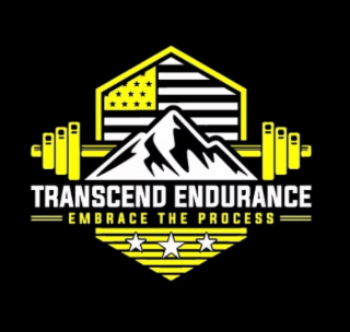 TRANSCEND ENDURANCE EMBRACE THE PROCESS logo