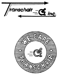 TRANSCHAIR INC. WE CARE TRANSCHAIR logo
