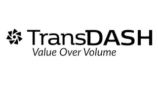 TRANSDASH VALUE OVER VOLUME logo
