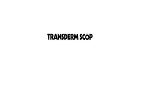 TRANSDERM SCOP logo