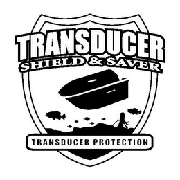 TRANSDUCER SHIELD & SAVER TRANSDUCER PROTECTION logo