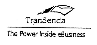 TRANSENDA THE POWER INSIDE EBUSINESS logo