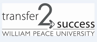 TRANSFER2SUCCESS WILLIAM PEACE UNIVERSITY logo