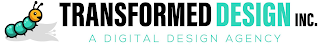 TRANSFORMED DESIGN INC. A DIGITAL DESIGN AGENCY logo
