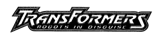 TRANSFORMERS ROBOTS IN DISGUISE logo
